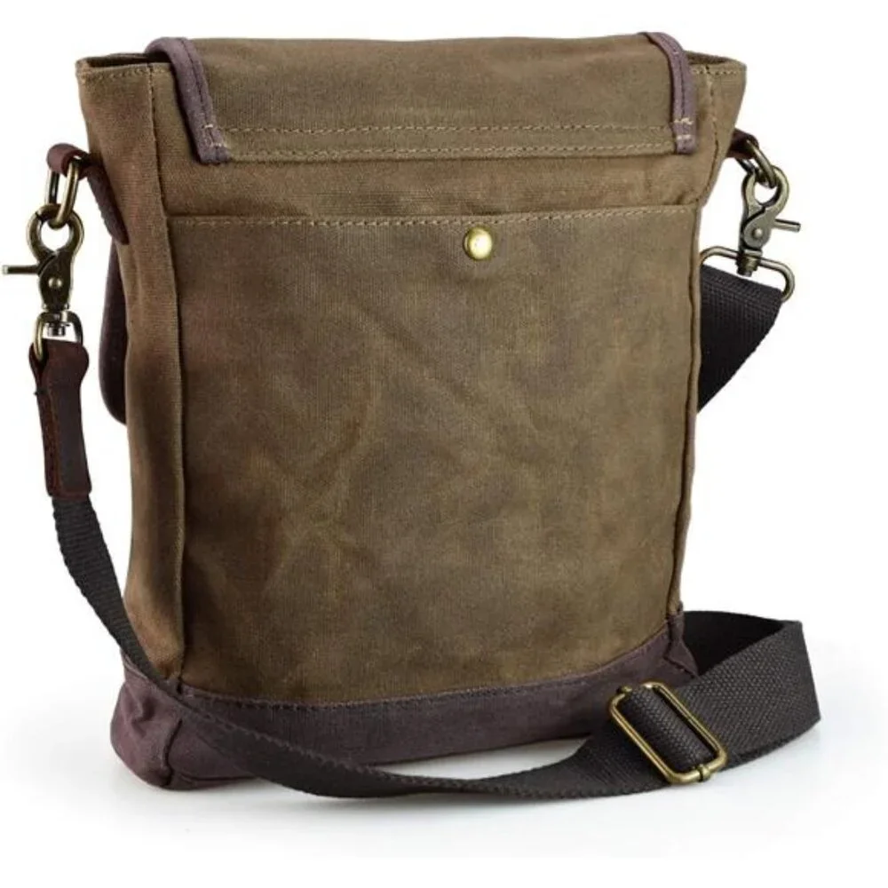 Messenger Bag for Men and Women Canvas Purse Crossbody Shoulder Bag Casual